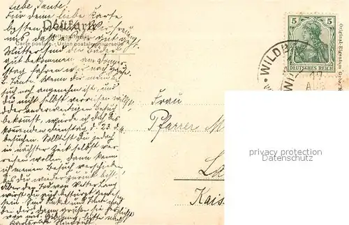 Wildbad_Schwarzwald Blick von der Olgastrasse Wildbad_Schwarzwald