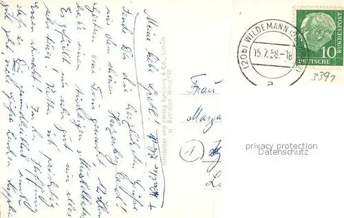 Wildemann Schwimmbad Kurpark Dameskapelle Panorama Wildemann