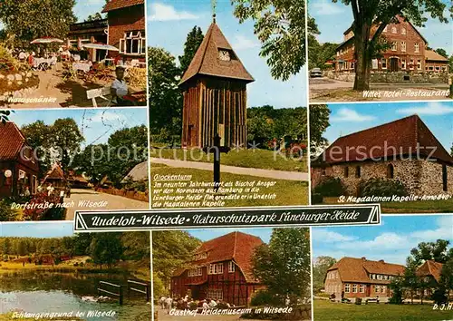 Wilsede_Lueneburger_Heide Undeloh Glockenturm Waldschaenke Jugendherberge Wilsede_Lueneburger_Heide