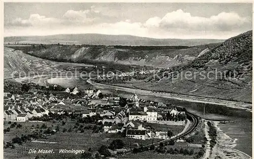 Winningen_Mosel Panorama Winningen Mosel