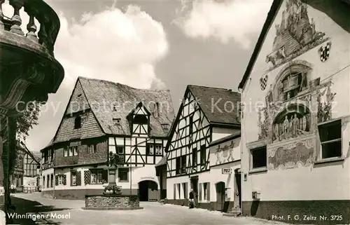 Winningen_Mosel Weinhexenbrunnen  Winningen Mosel