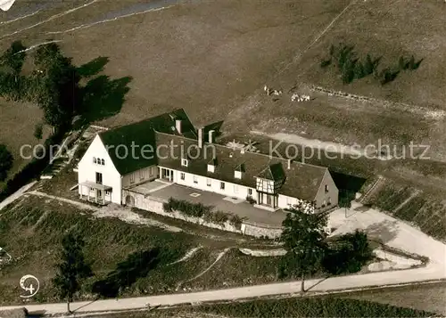 Wirsberg Kreisjugendheim mit Jugendherberge Fliegeraufnahme Wirsberg