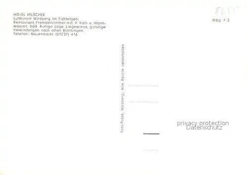Wirsberg Hotel Hilscher Wirsberg