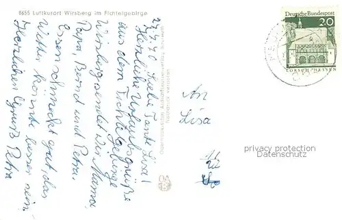 Wirsberg Ortspartie Brunnen Wirsberg