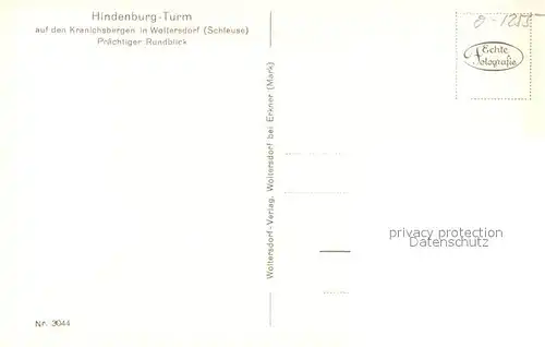 Woltersdorf_Erkner Hindenburg Turm Woltersdorf Erkner