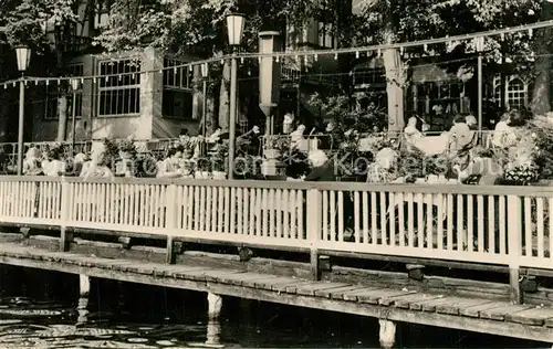 Woltersdorf_Erkner HO Gaststaette Bellevue Garten Fiakersee Woltersdorf Erkner