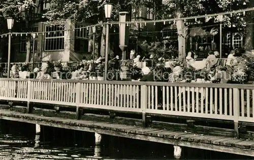 Woltersdorf_Erkner HO Gaststaette Bellevue Garten Fiakersee Woltersdorf Erkner