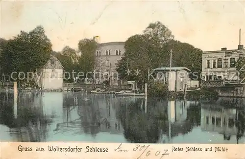 Woltersdorfer_Schleuse Rotes Schloss Muehle Woltersdorfer_Schleuse