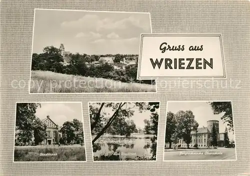 Wriezen Oberschule Stadtsee Stadthaus Wriezen
