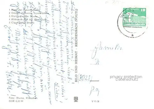 Wurzen_Sachsen Lueptitz Platz der Freundschaft Clara Zetkin Strasse Wurzen Sachsen