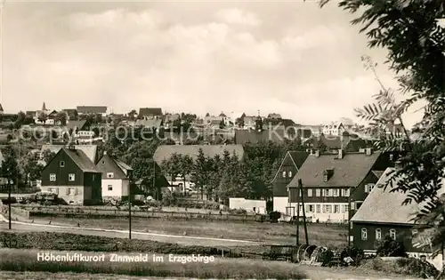 Zinnwald Georgenfeld Teilansicht Hoehenluftkurort Zinnwald Georgenfeld