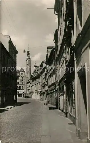 Zittau Innenstadt Blick nach dem Klosterkirchturm Zittau