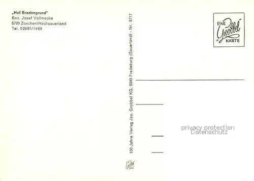 Zueschen_Sauerland Hof Bredengrund Zueschen_Sauerland