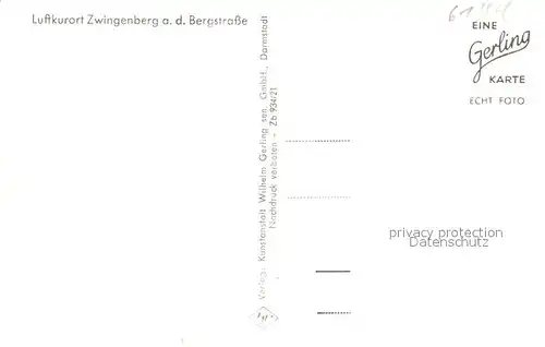 Zwingenberg_Bergstrasse Stadtpanorama Luftkurort Zwingenberg_Bergstrasse