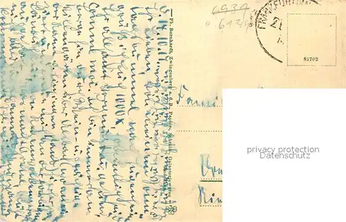 Zwingenberg_Bergstrasse Ortsansicht mit Kirche Luftkurort Zwingenberg_Bergstrasse