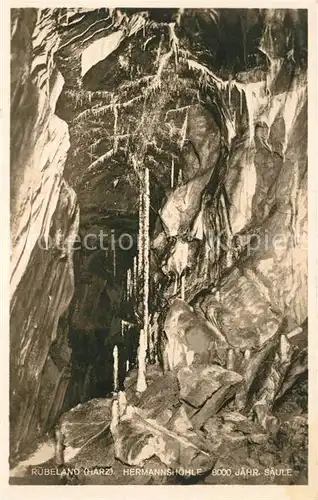 AK / Ansichtskarte 0 Hoehlen_Caves_Grottes Ruebeland Hermannshoehle 