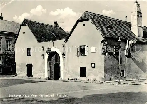 AK / Ansichtskarte Heiligenstadt_Wien Beethoven Haus Pfarrplatz Heiligenstadt_Wien