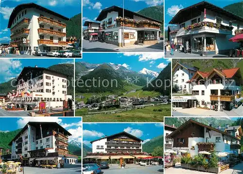 AK / Ansichtskarte Samnaun_Dorf Panorama Hotels am Ort Samnaun Dorf