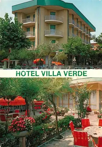 AK / Ansichtskarte Mauro_Mare Hotel Villa Verde Terrasse Mauro_Mare