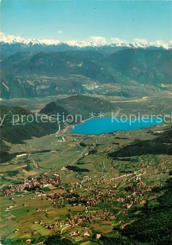 AK / Ansichtskarte Kalterer_See_Suedtirol Blick vom Penegal Kalterer_See_Suedtirol