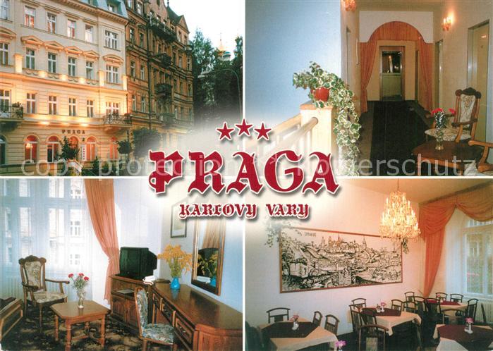 Ak Ansichtskarte Karlovy Vary Spa Hotel Praga Karlovy Vary Nr Kp Oldthing Ansichtskarten Tschechische Republik