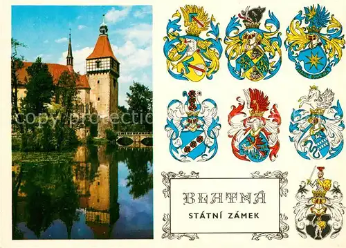 AK / Ansichtskarte Blatna Statni Zamek Blatna