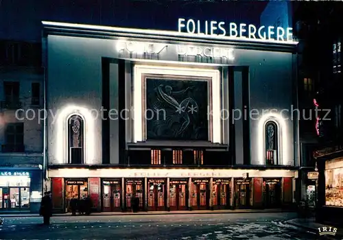 AK / Ansichtskarte Paris Folies Bergere Paris