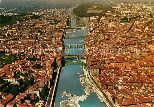 AK / Ansichtskarte Firenze_Toscana Fliegeraufnahme Firenze Toscana