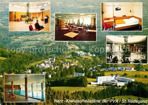 AK / Ansichtskarte St_Radegund Herz Kreislaufheilstaette der PVA St_Radegund