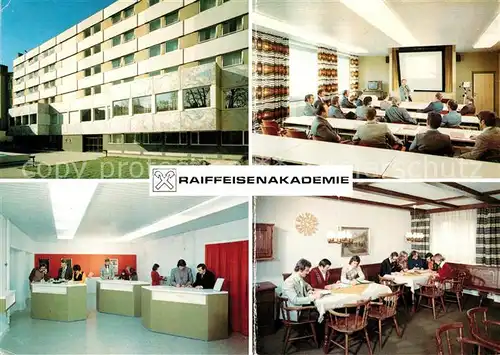 AK / Ansichtskarte Wien Raiffeisenakademie Tagungs und Gastraeume Wien