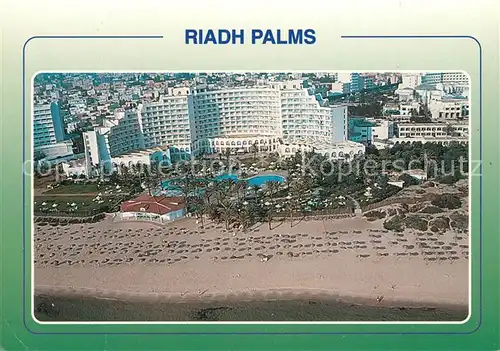 AK / Ansichtskarte Sousse Hotel Riadh Palms Fliegeraufnahme Sousse