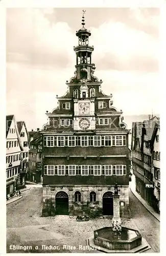 AK / Ansichtskarte Esslingen_Neckar Altes Rathaus Esslingen Neckar