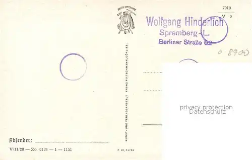 AK / Ansichtskarte Goerlitz_Sachsen Lutherplatz Lutherkirche Goerlitz Sachsen