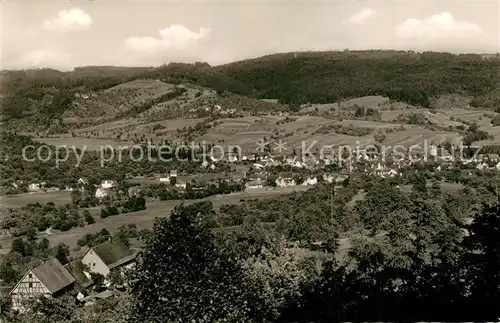AK / Ansichtskarte Rudersberg_Wuerttemberg Landschaftspanorama Rudersberg Wuerttemberg