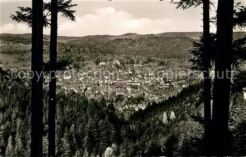 AK / Ansichtskarte Murrhardt Panorama Blick vom Riesberg Murrhardt