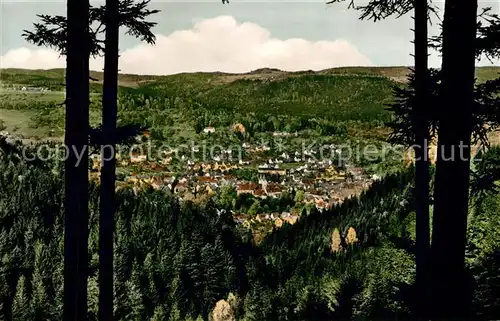 AK / Ansichtskarte Murrhardt Landschaftspanorama Luftkurort Blick vom Riesberg Murrhardt