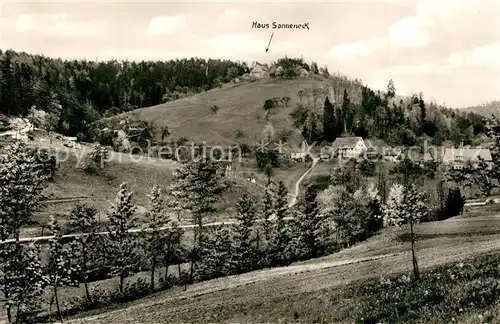AK / Ansichtskarte Kirchenkirnberg Pension Haus Sonneneck Kirchenkirnberg
