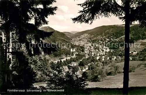 AK / Ansichtskarte Schramberg Panorama Fuenftaelerstadt im Schwarzwald Schramberg