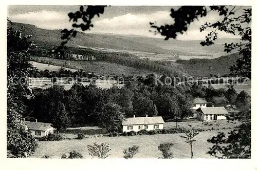 AK / Ansichtskarte Hutten Jugenddorf Heiligen Born Landschaftspanorama Hutten