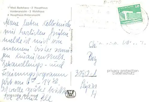 AK / Ansichtskarte Neu_Fahrland Kliniksantorium Heinrich Heine Teilansichten Neu_Fahrland