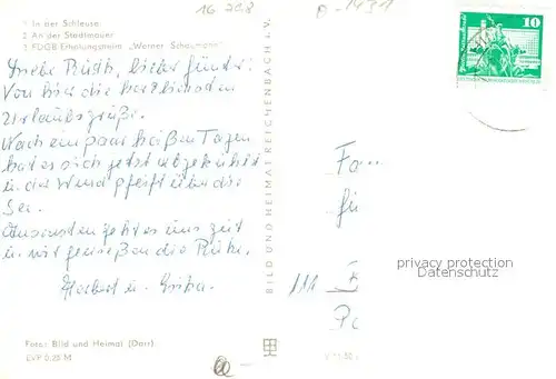 AK / Ansichtskarte Himmelpfort Fahrgastschiff Schleuse Stadtmauer FDGB Erholungsheim Werner Schaumann Himmelpfort