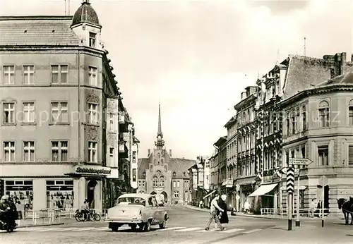 AK / Ansichtskarte Nauen_Havelland Berliner Strasse Nauen_Havelland