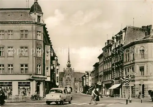 AK / Ansichtskarte Nauen_Havelland Berliner Strasse Nauen_Havelland