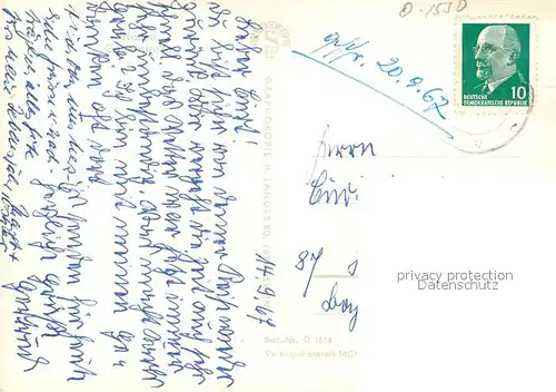 AK / Ansichtskarte Nauen_Havelland Gartenstrasse Innenstadt Nauen_Havelland