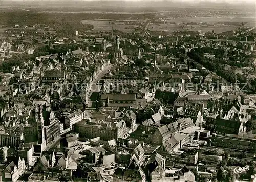 AK / Ansichtskarte Augsburg Fliegeraufnahme Augsburg