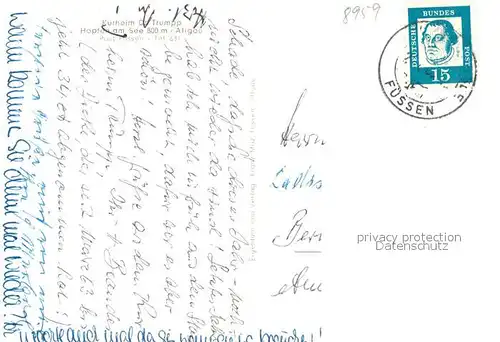 AK / Ansichtskarte Hopfen_See Kurheim Dr Trumpp Hopfen_See