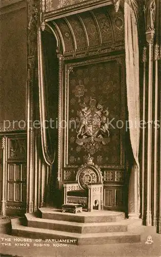 AK / Ansichtskarte Verlag_Tucks Houses of Parliament King s Robing Room  