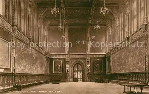 AK / Ansichtskarte Verlag_Tucks House of Lords Royal Gallery  