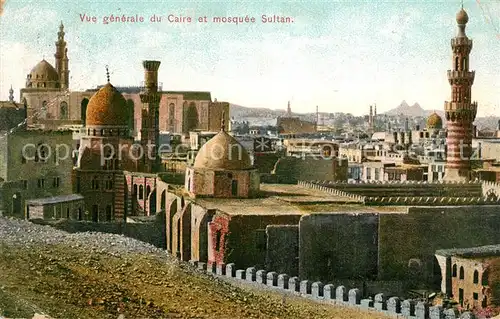 AK / Ansichtskarte Caire_Aegypten_Le Sultan Moschee Panorama Caire_Aegypten_Le