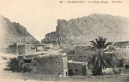 AK / Ansichtskarte El_Kantara Rote Stadt El_Kantara